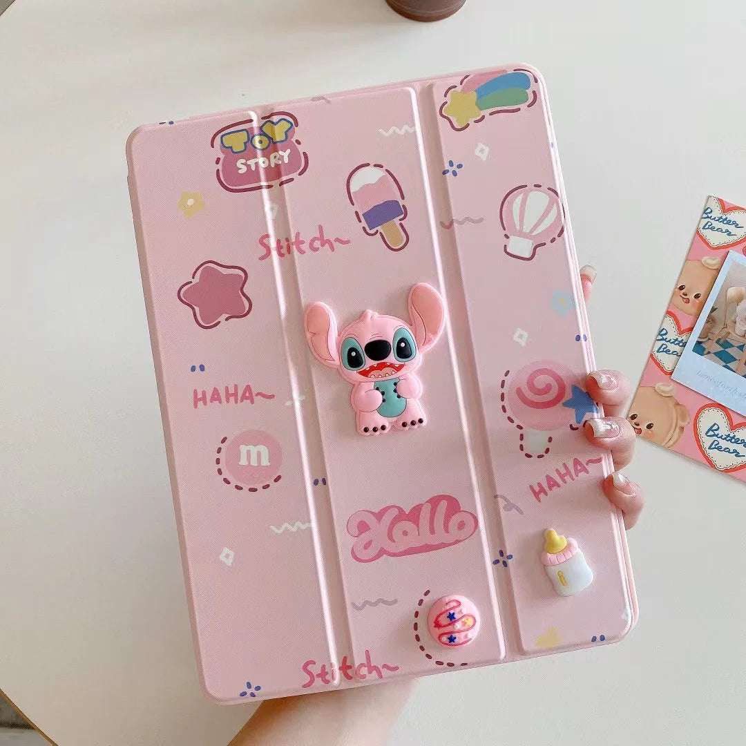 Cute cartoon iPad Case – 3D Cartoon Cover With Toy Story Design