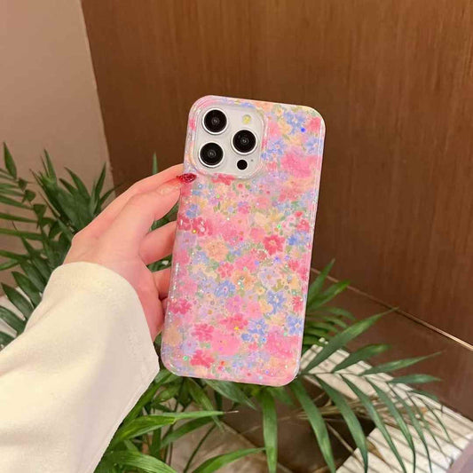 Star Flower Designer Silicon Case For iPhone