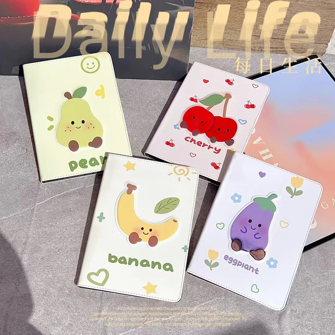 Cartoon Fruit iPad Case Collection