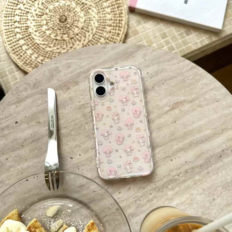 Cute Doll Silicon Case For iPhone With Doll Holder
