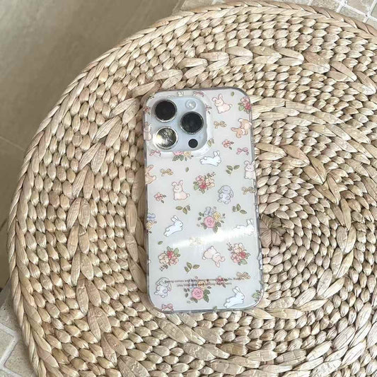 Floral Animal Designer Silicon Case For iPhone