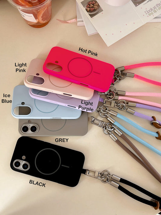 Luxury 3D Floral iPhone Cases with Pearl Bracelet Strap