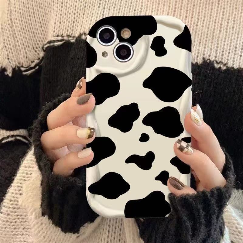 Moo Mood Cow Print iPhone 13/14/15/16 Case (Basic, Pro, Pro-Max)