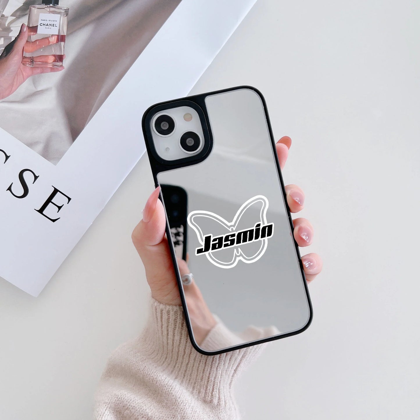 Reflective Mirror Designer Customised Case for iPhone