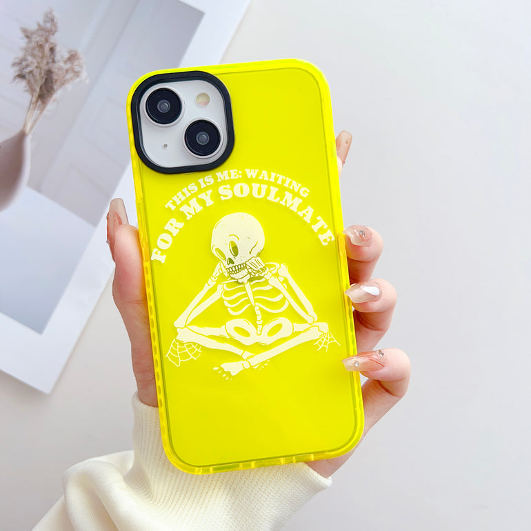 Single ME ! Designer Impact Proof Silicon Phone Case for iPhone
