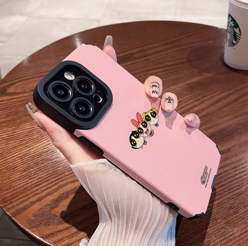Powerful Girls Minimal Pastel  iPhone 13/14/15/16/16E  Case (Basic, Pro, Pro-Max) - Full Protection