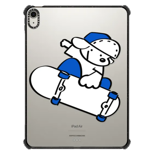Skating Puppy Silicon Designer iPad Case
