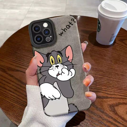 Tom "What?" Expression iPhone 11/12/13/14/15/16 Case (Basic, Pro, Pro-Max)