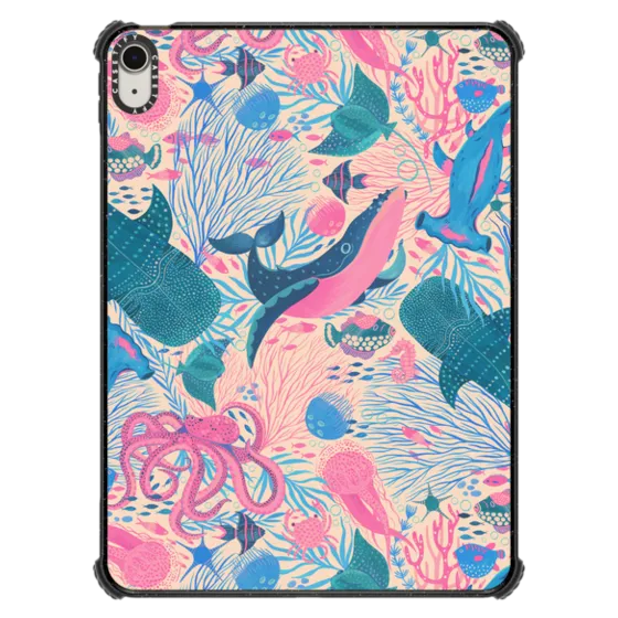 Ocean Animals Silicon Designer iPad Case