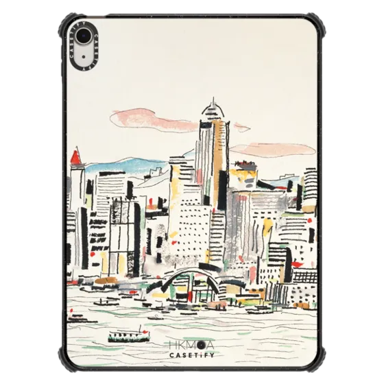 City Painting Silicon Designer iPad Case
