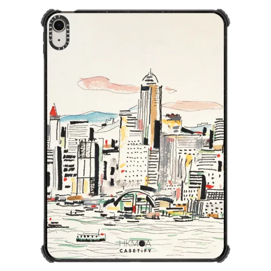 City Painting Silicon Designer iPad Case