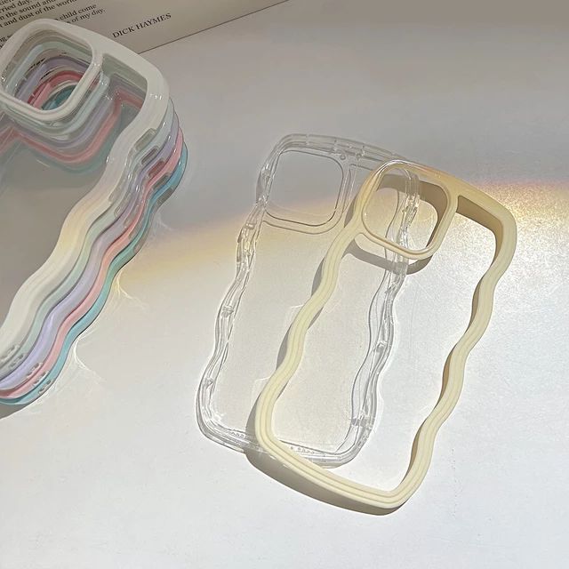 Wawy Style Mirror Finish Silicon Case for iPhone