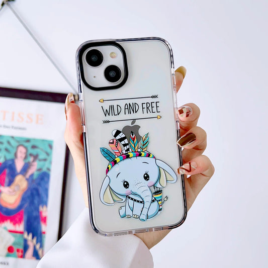 Impact Proof Silicon Case For iPhone ( Cute Design )