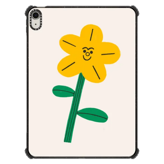 Smiley Sunflower Silicon Designer iPad Case