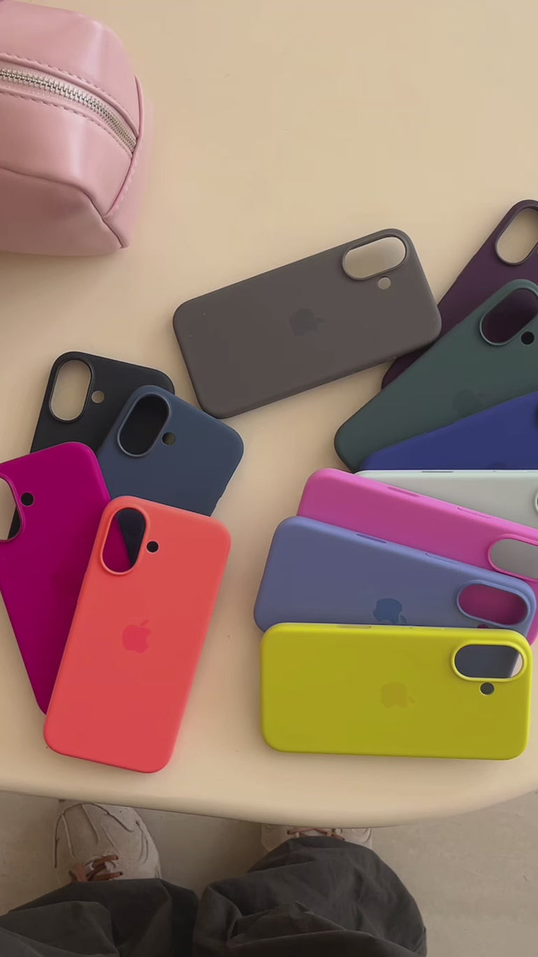 Liquid Silicon Case for iPhone all models