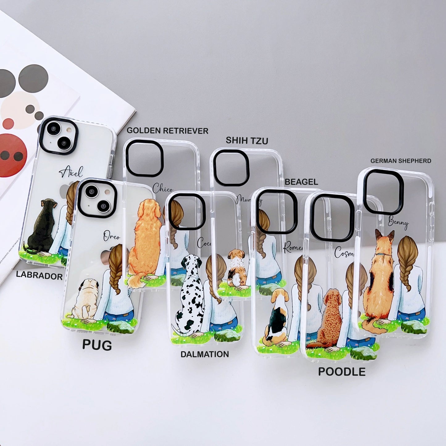 iPhone Impact Proof Customised Silicon Case ( Professional Girl )