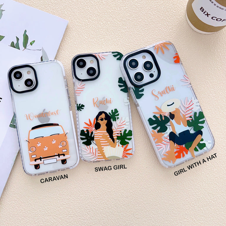 iPhone Impact Proof Customised Silicon Case ( Summer Collection )