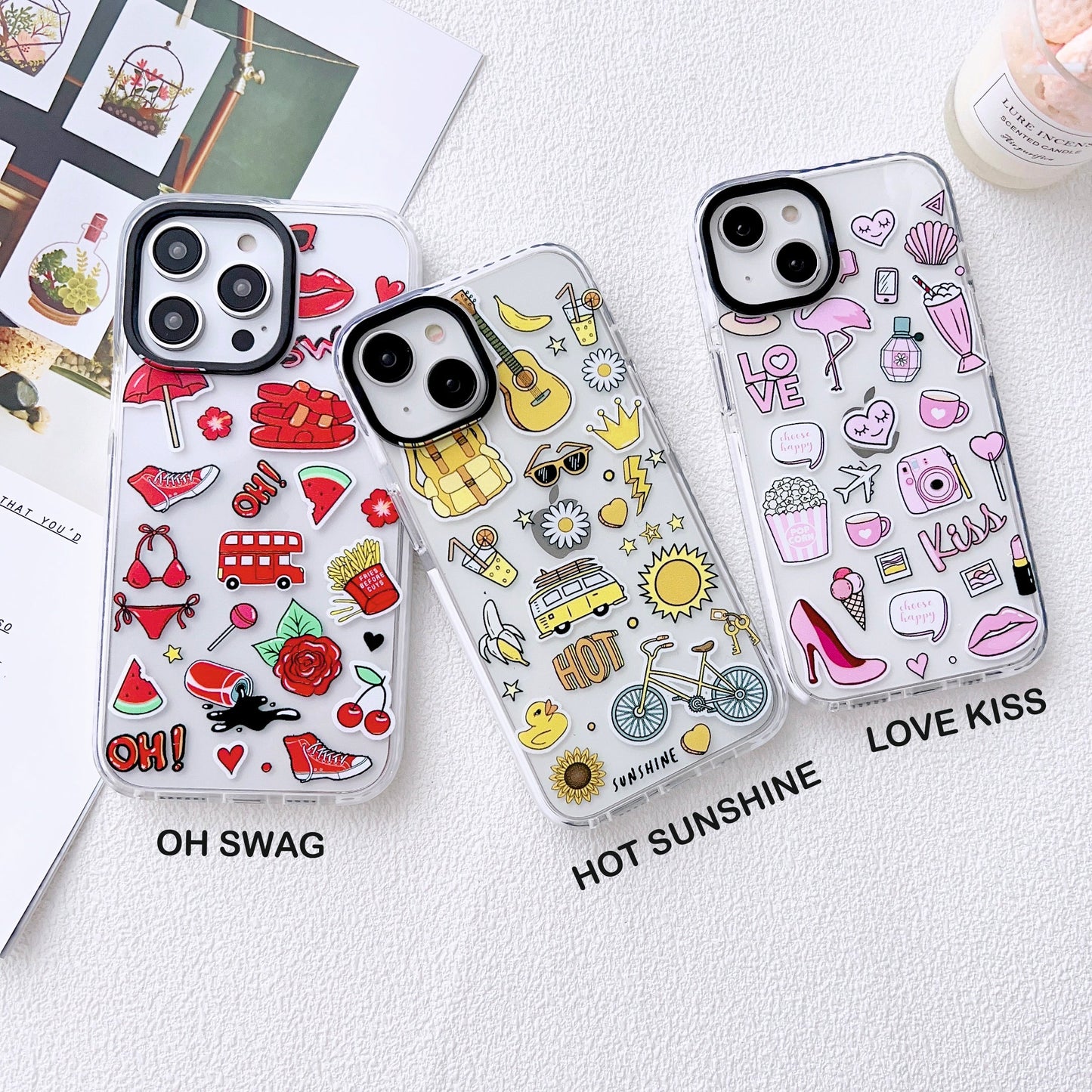iPhone Impact Proof Silicon Case ( World Stamp )