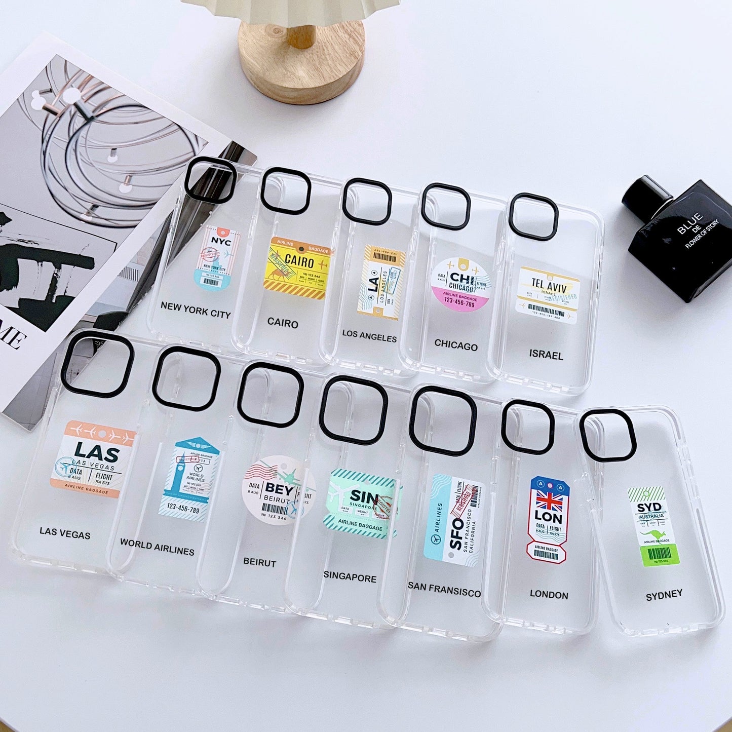 iPhone Impact Proof Silicon Case ( World Stamp )