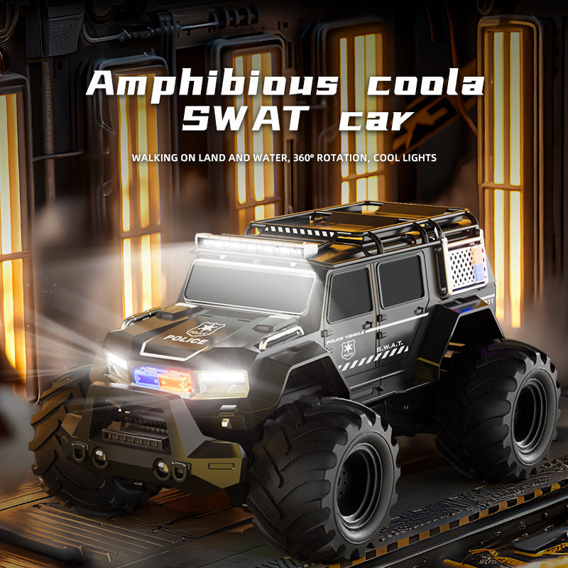 Amphibious RC Snake Car Land  Water Stunt Beast