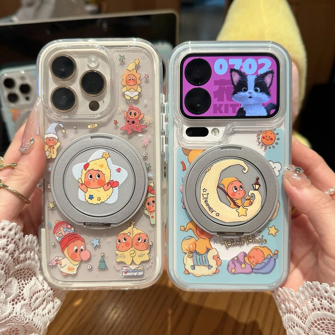 Rotary Magnetic Stand Case iPhone 17 Pro Max Essential