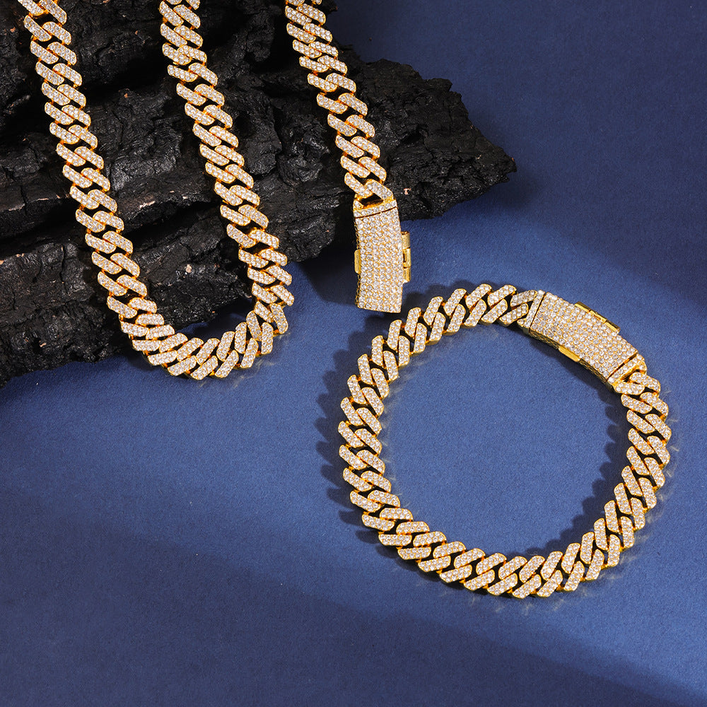 Bling Diamond Hip Hop Chain Necklace