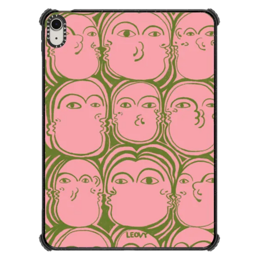 Aesthetic Face Silicon Designer iPad Case