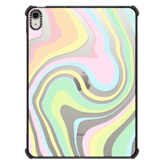 Aesthetic Wave Silicon Designer iPad Case